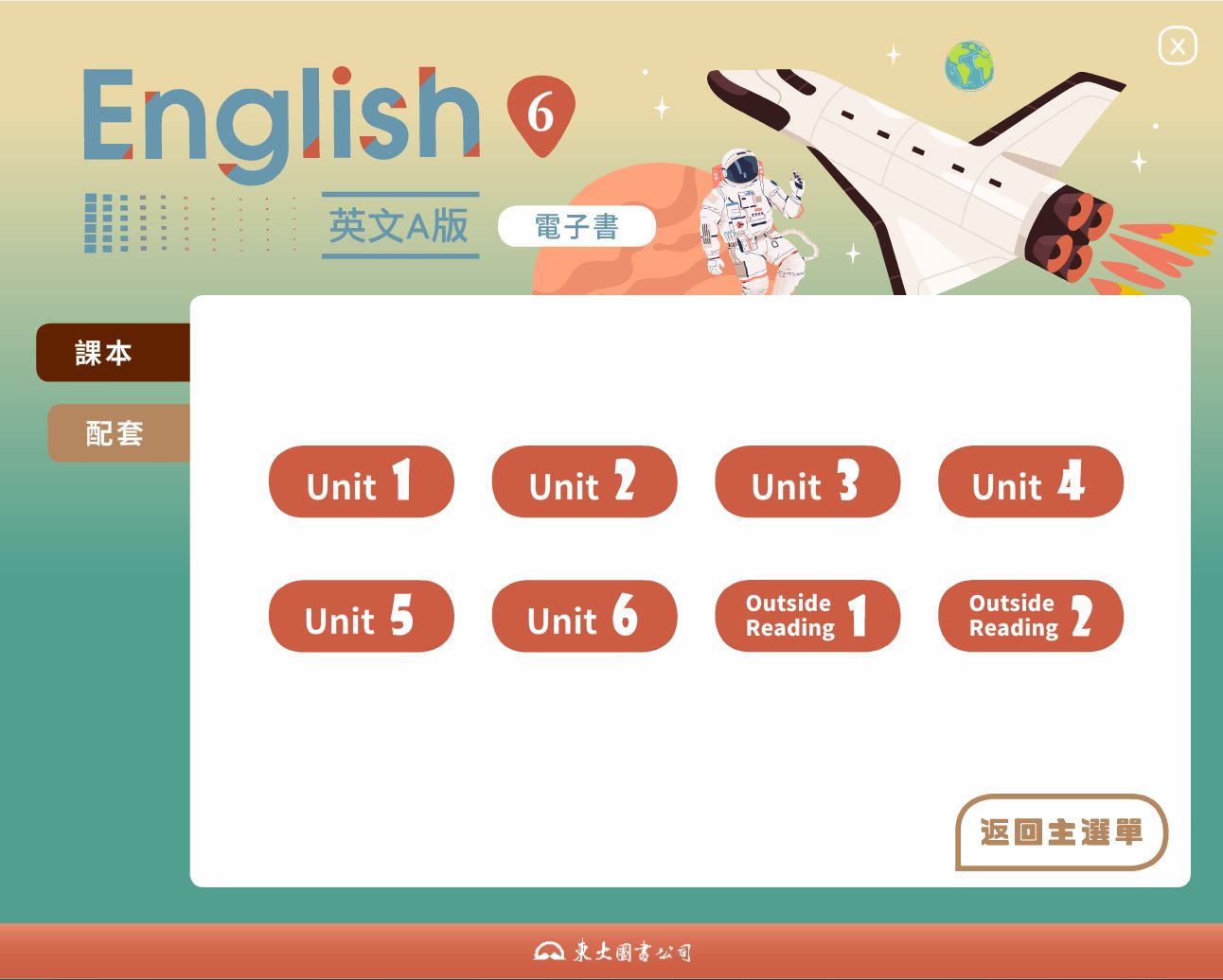 111學年下學期 技術高中 三民東大版 英文科 6(A) 電子書 教學光碟