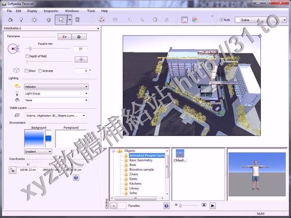 Abvent Artlantis Studio v4.1.7 英文正式版(法國Abvent重量級建築三維渲染軟體)