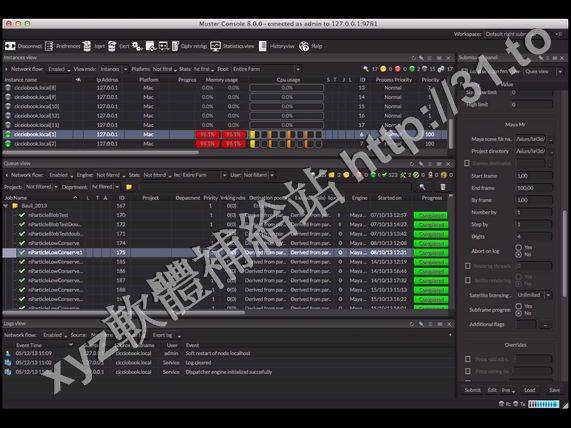 Virtual Vertex Muster 8 v8.5.7 英文正式版(多媒体集群渲染平台軟體)