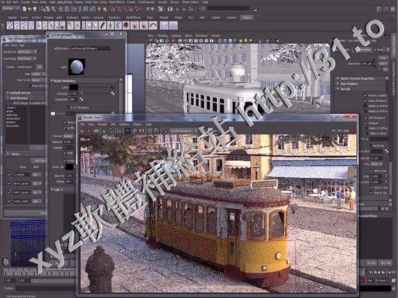 Solid Angle Maya To Arnold v1.3.1 For Maya 2016 英文正式版(渲染器軟體)