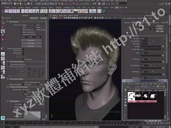 JoeAlter Shave And A Haircut For Maya 2016.v9 5v5 x64 英文正式版(渲染軟體)