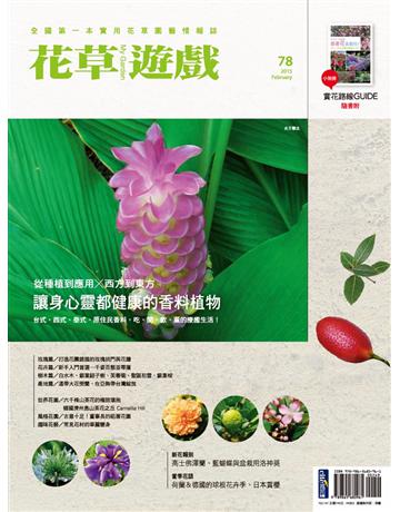 花草遊戲(78)：從種植到應用X西方到東方：讓身心靈都健康的香料植物 出版公司:麥浩斯 作者:花草遊戲編輯部 類型:生活風格-園藝 PDF電子書 繁體中文版