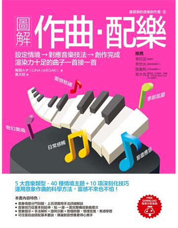 圖解作曲.配樂 出版公司:易博士出版社 作者:梅垣 類型:藝術-音樂 EPUB電子書 繁體中文版