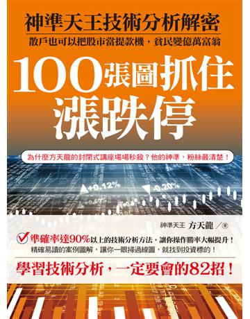 100張圖抓住漲跌停：神準天王技術分析解密，散戶也可以把股市當提款機，貧民變億萬富翁！ 出版公司:財經傳訊 作者:方天龍 類型:商業-投資理財 PDF電子書 繁體中文版