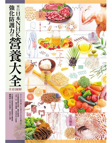 來自日本NHK 強化防護力的營養大全【全彩圖解】(二版) 出版公司:方舟文化 作者:上西一弘、藤井義晴、吉田宗弘 類型:醫學保健-護理 保健 EPUB電子書 繁體中文版