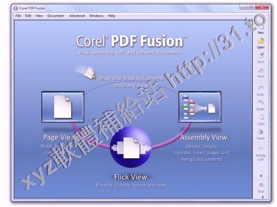 Corel PDF Fusion v1.14 英文正式版(PDF文檔製作編輯和轉換軟體)